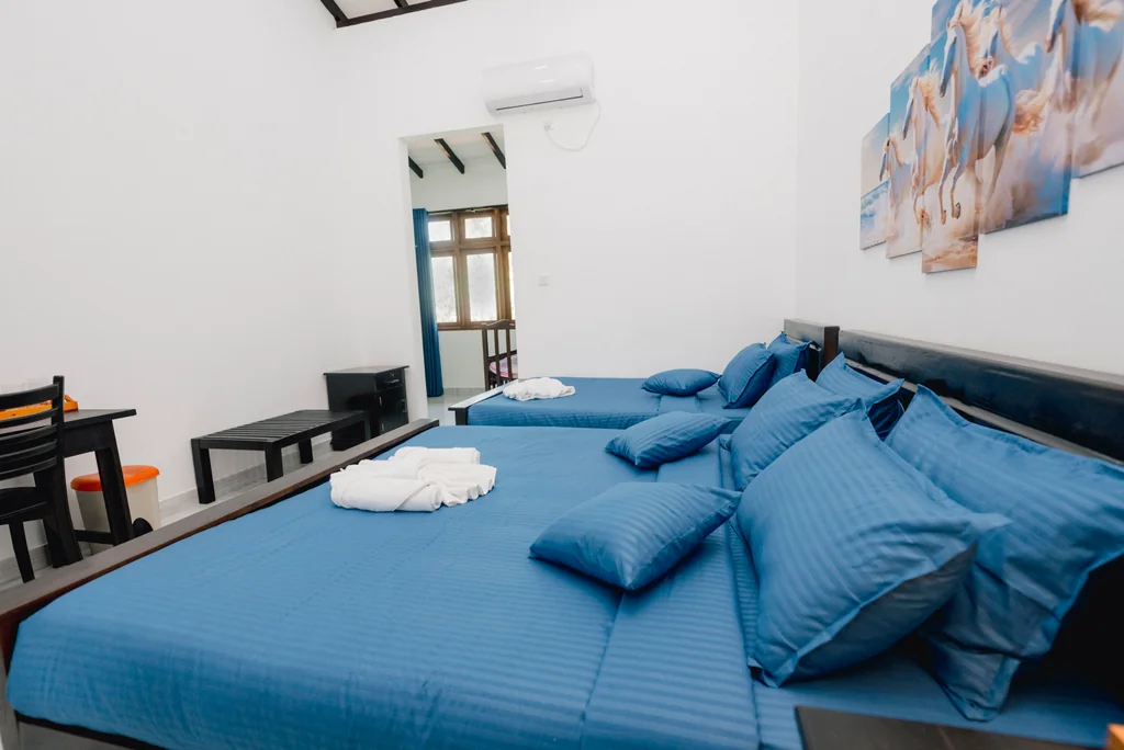 Deluxe Triple Room at Tèya Beach Hotel, Ahangama